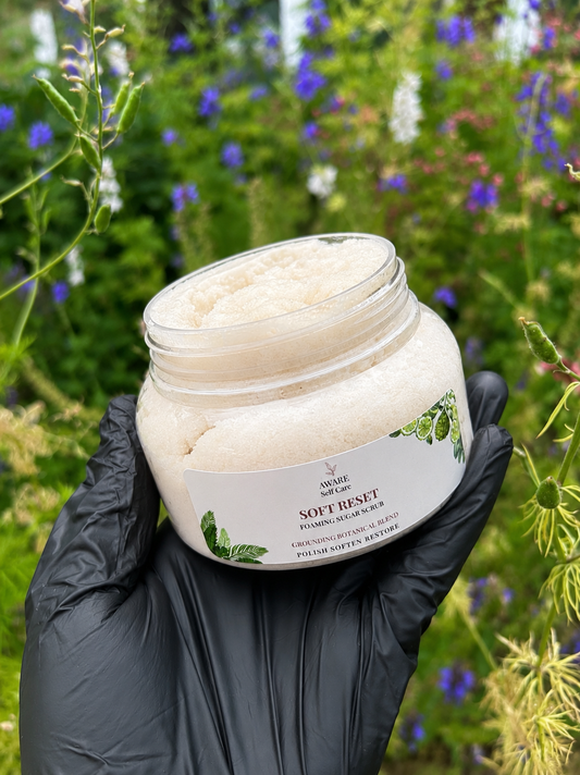 Soft Reset Foaming Sugar Scrub